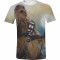 Star Wars - Chewie Full Printed Men T-Shirt - White, Size: S