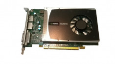 Placa Video nVidia Quadro 2000,1 Gb/ 128 bit, PCI-express,DVI, 2x Display Port foto