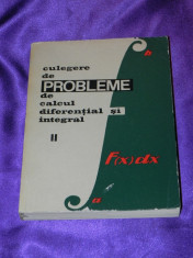 Culegere de probleme de calcul diferential si integral vol 2 S Gaina (f0046 foto