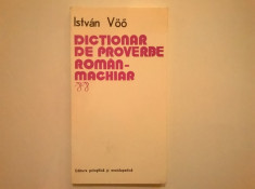 Istvan Voo - Dictionar de proverbe roman-maghiar foto