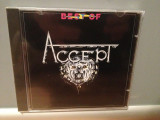 ACCEPT - BEST OF (1989/BRAIN REC/W.GERMANY) - CD NOU /SIGILAT/ORIGINAL
