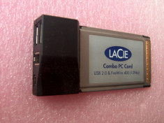 Adaptor IEEE1394/USB-PCMCIA foto