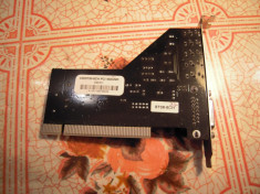 Placa de sunet DinnoAX CMI 8738-6CH, slot PCI, 6 canale, stare BUNA foto