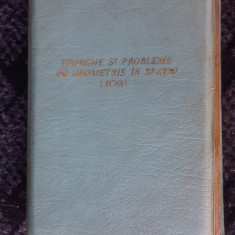 DIAPOZITIVE TEOREME SI PROBLEME DE GEOMETRIE IN SPATIU ,LICEU
