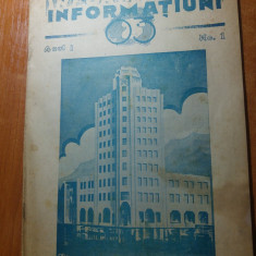 revista informatiuni 03- anul 1 nr.1 din februarie 1943-editie de razboi