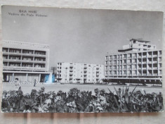Baia Mare , vedere din Piata Victoriei -circulata 1963 foto