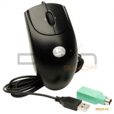 Logitech MOUSE Logitech &amp;#039;RX250&amp;#039; OEM Optical Mouse USB/PS2, Black &amp;#039;910-000199&amp;#039; foto