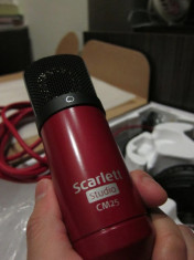 Microfon CM 25 condenser studio Scarlett foto