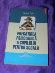 Pregatirea psihologica a copilului pentru scoala - Florinda Golu (f0078 foto