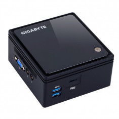 Sistem mini PC GIGABYTE BRIX, Braswell Celeron N3150 1.6GHz, DDR3 8GB max, HDD 2.5 inch, Wi-Fi, Bluetooth, HDMI, USB 3.0 foto