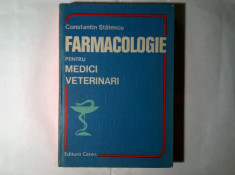 Constantin Statescu - Farmacologie pentru medici veterinari foto