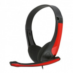 FREESTYLE HI-FI STEREO HEADSET + MIC FH4088 RED foto