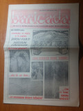Ziarul baricada 12 martie 1991-nicu ceausescu-comunismul va ramane in romania