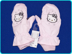 Manusi FIABILE, impermeabile, HELLO KITTY H&amp;amp;M _ 4-6 ani | 110- 116 foto