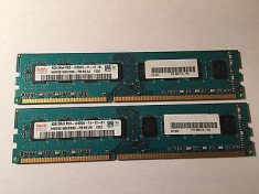 memorie 8gb ddram 3 (kit 2x4gb) frecventa 1600 mhz (hyunix) foto