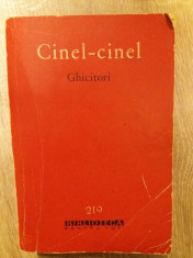 GHICITORI-CINEL-CINEL foto