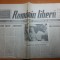 ziarul romania libera 12 mai 1990-scrisoare lui ion iliescu si greva foamei