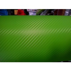 folie carbon verde 3d texturata pentru elemente auto si birotica