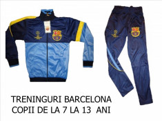 TRENINGURI barcelona ,COPII 12---14 ANI,PANTALONI CONICI , foto