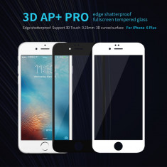 Geam iPhone 6 Plus 6S Plus 3D AP+PRO Tempered Glass 0.23mm CP+ by Nillkin Black foto