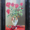 Vaza cu trandafiri - semnat D.Simon
