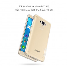 Husa Asus Zenfone 3 Laser ZC551KL TPU Nature Transparenta by Nillkin foto