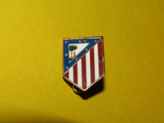 Insigna fotbal ATLETICO MADRID foto