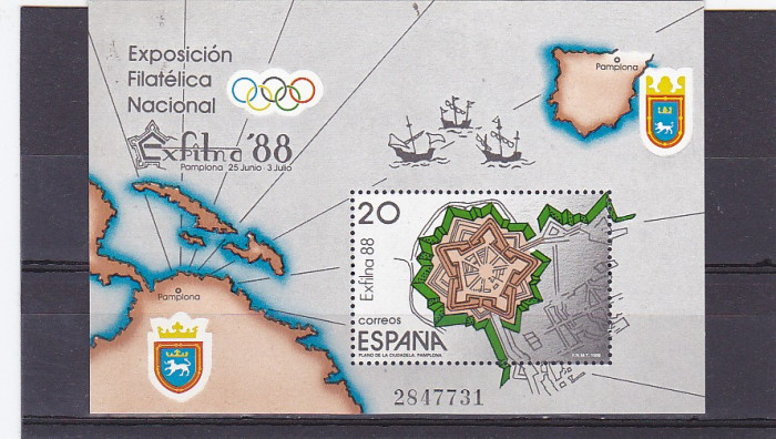 Expo ,navigatie,heraldica ,Spania.