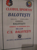 CS Balotesti-ACSFC Clinceni (26 noiembrie 2016)