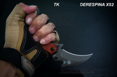 CUTIT. BRICEAG KARAMBIT. Stainless Steel Model: Derespina foto