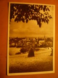 Ilustrata Hateg - Vedere , circulat 1958