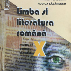 LIMBA SI LITERATURA ROMANA MANUAL PENTRU CLASA A X-A - Marin Iancu, A. Vladescu