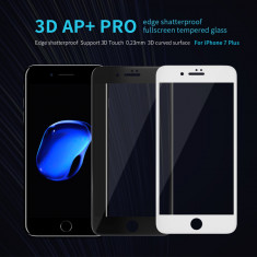 Geam iPhone 7 Plus 3D AP+PRO Tempered Glass 0.23mm CP+ by Nillkin White foto