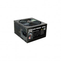 Sursa gaming Silver Power SP-SS400 400W reali certificata 80+ 2x6 pin pci-e foto