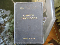 chirurgie ginecologica p. sirbu foto