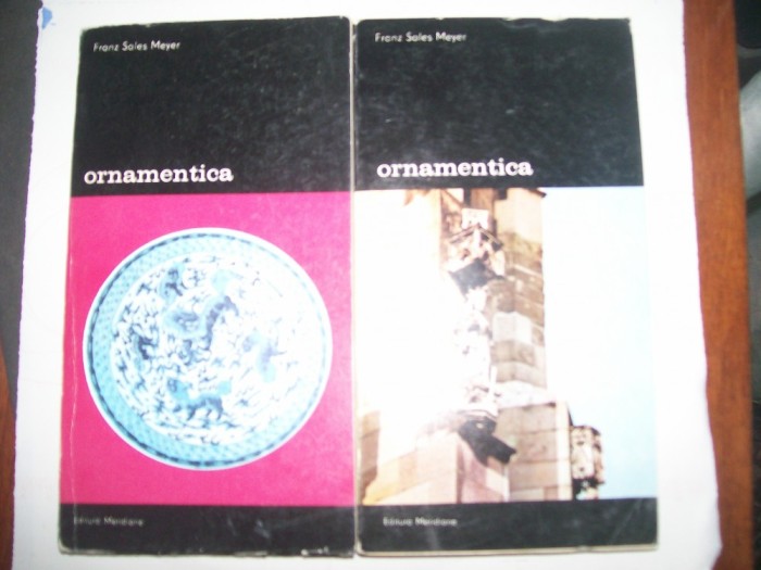 FRANZ SALES MEYER ORNAMENTICA 2 VOLUME FRANZ SALES MEYER ORNAMENTICA 2 VOLUME