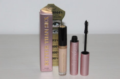 Rimel Too Faced Better Than Sex + Anticearcan corector Too Faced Born This Way foto