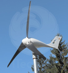 Generator eolian (turbina) A-400W 12V cu regulator de incarcare foto