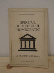 Spiritul remediului homeopatic-Didier Grandgeorge foto