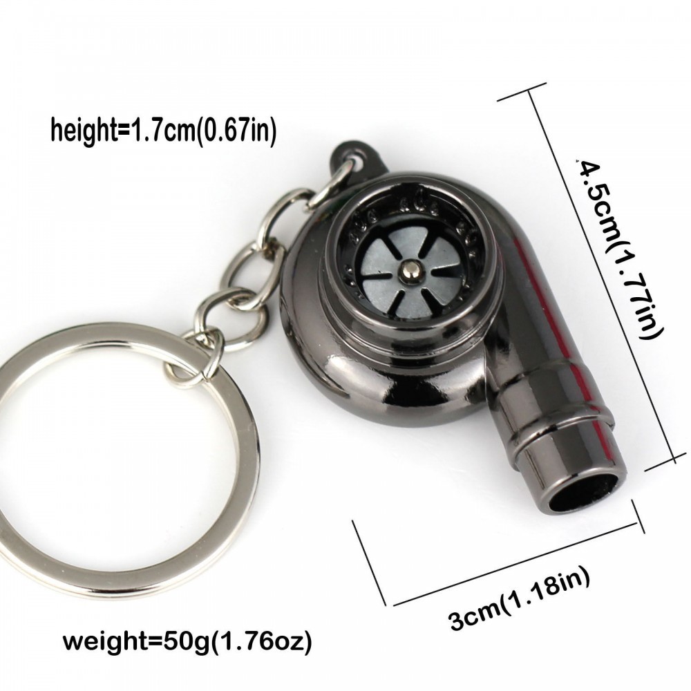 Breloc turbina functionala metal + ambalaj cadou | Okazii.ro