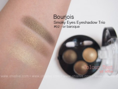 FARD DE PLEOAPE AURIU TRIO BOURJOIS SMOKY EYES 02 OR BAROQUE foto