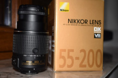 URGENT obiectiv Nikon AF-S DX NIKKOR 55-200mm f/4-5.6G ED VR II foto