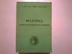 Buletinul societatii numismatice romane (1976-1980) foto