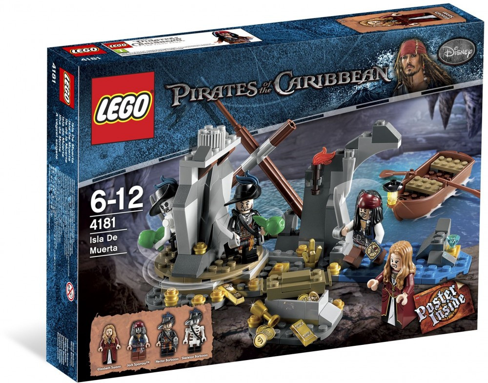 LEGO - Pirates of the Carribean ( Piratii din Caraibe ) Isla de la Muerta  #4181 | arhiva Okazii.ro
