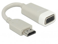 ADAPTOR HDMI-MICRO D TATA&amp;gt;VGA MAMA DELOCK 65470 foto