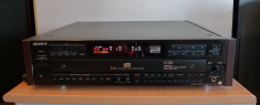 CD Player Sony CDP-C77ES cu DSP, lemne laterale, telecomanda, laser nou, rar foto