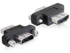 ADAPTOR HDMI-A MAMA&amp;gt; A TATA DELOCK 65313 foto