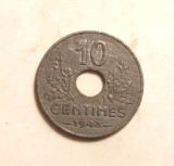 FRANTA 10 CENTIMES 1943 / 22 MILLIMETRI, Europa