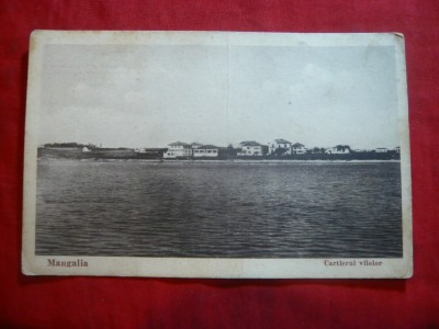 Ilustrata Mangalia - Cartierul Vilelor 1933 -Ed.Magazin Fratilor Dan foto