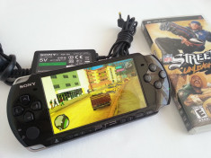 Joc PSP 3004 modat permanent card 2GB jocuri GTA VC incarcator umd original Sony foto